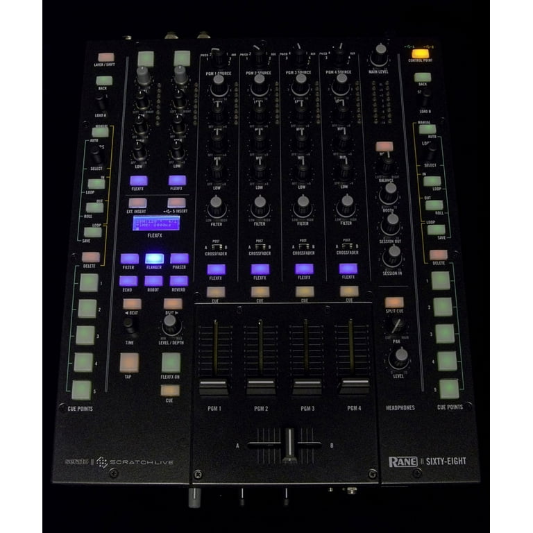 Scratch Live Mixer Rane Sixty-One DJ Mixer With Serato Software