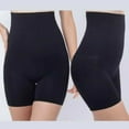 thumbnail image 4 of Seamless High Waist Shaping Shorts Tummy Control Panties Bodyshorts Body Shaper Thigh Slimmer Shapewear Women, 4 of 6