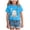 Blue, variant on Quealent Toddler Little Boy Girl Halloween Shirt Kid Pumpkin Face Glow in The Dark Skeleton Truck Tshirt Short Sleeve Tee Top (Purple, 9-10 Years)