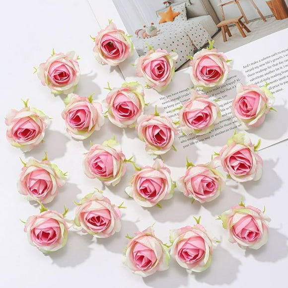 Cabeza De Flor De Simulaci N, Decoraci N De Flores De Seda, Materiales De Flores Artificiales Hechos a Mano, Dise O Realista, Para Decoraci N Del Hogar Y Eventos, Arreglo Floral Est Tico