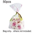thumbnail image 4 of 50Pcs Holiday Party Candy Biscuit Nougat Snacks Gift Pouch Storage Bag Container, 4 of 9