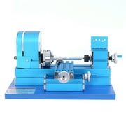 Metal Mini Turning Lathe Machine 24W Motorized Metalworking DIY Tool For Hobby Modelmaking (Lathe Machine)