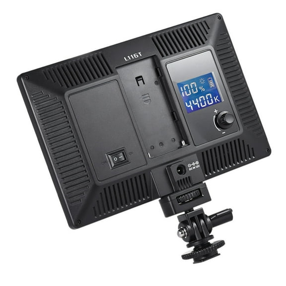 Light Professional  LED Video Light Photography Fill Light Adjustable Brightness And Dual Color Temp.  Brightness 987LM 3300K-5600K CRI95  For