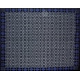thumbnail image 2 of African Print Tapestry Cotton Spread 106" x 70" Twin Blue, 2 of 2