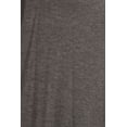 thumbnail image 5 of Women's Plus Size Short Sleeves Draped Open Front Solid Cardigan, 5 of 6