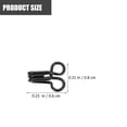 thumbnail image 5 of OULII 100pcs Metal T-Shirt Clips Clothing Accessory Fastener Black for Artists Sewing, 5 of 5