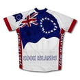thumbnail image 2 of Cook Islands Flag Short Sleeve Cycling Jersey  for Men - Size 4XL, 2 of 3