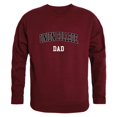 thumbnail image 1 of W Republic 562-461-MAR-03 Chandail en Molleton Col Rond pour Hommes Union College Papa, Marron - Large, 1 of 1