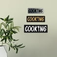 thumbnail image 3 of Signs ByLITA Standard Cooking Sign (Black) - Large, 3 of 6