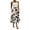 Beige, variant on WTOBBY Women's Casual Bohemian Floral Print Skirt Temperament Pocket Design, Stylish Comfortable Skirt for Women Outdoor Cafes Shopping and Weekend Outfits,Beige L