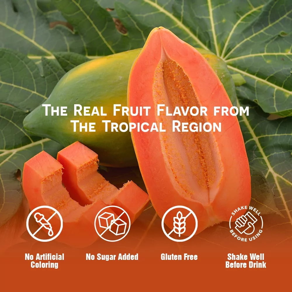 Vinut 16.9 fl oz 100% NFC Papaya Juice Drink (No Sugar Added)