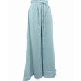 thumbnail image 1 of Pantalones Anchos de Pierna para Mujer, Pantalones Palazzo Florales Fluidos para Mujer, Pantalones Casuales de Verano de Cintura Alta. Estampado Azul S, 1 of 7