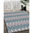 thumbnail image 2 of Ahgly Company Indoor Rectangle Patterned Gray Novelty Area Rugs, 7' x 9', 2 of 6