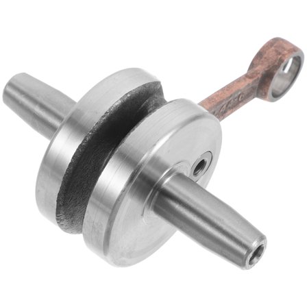 LOLIPPYY Plated Silver Metal Crankshaft Assembly for Atv Durable Camshaft Connecting Rod Replacement with Balanced Performance