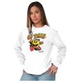 thumbnail image 4 of Retro Old School Arcade Game PACMAN Long Sleeve TShirt Men Women Brisco Brands M, 4 of 6