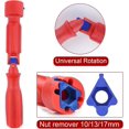 thumbnail image 4 of Toilet Seat Mounting Key Universal Toilet Lid Key 10/13 Mm Toilet Mounting Key Red Plastic Mounting Key For Toilet Seat Assembly Removal Repair Key, 4 of 5