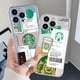 thumbnail image 2 of Para iPhone 13 Pro Max 14 12 11 XR 8 7 SE 2022 Moda Starbucks Transparente TPU Gel Funda Cojín De Aire Borde Cuadrado Anti-Caída Cubierta, 2 of 4