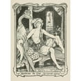 thumbnail image 2 of Henry Justice Ford 19x24 Gold Ornate Framed and Double Matted Museum Art Print Titled - Hassebu and the Serpent-King (1906), 2 of 4