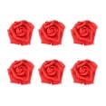 thumbnail image 3 of 100 rosas artificiales, hermosas flores decorativas para bodas, fiestas y cumpleaños (rosa, 6 cm), 3 of 6