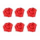 thumbnail image 3 of 100 rosas artificiales, hermosas flores decorativas para bodas, fiestas y cumpleaños (rosa, 6 cm), 3 of 6