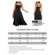 thumbnail image 4 of Vestido YATHON para mujer con estampado floral, sin mangas, cuello cuadrado, negro, 4 of 4