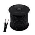 thumbnail image 1 of Cable de altavoz KCT, calibre 16 AWG, negro, 15 m, CCAM, cobre, 1 of 4