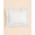 thumbnail image 2 of Little by Hudson Park Pique Boudoir Pillow, Gray, CRIB, 2 of 3