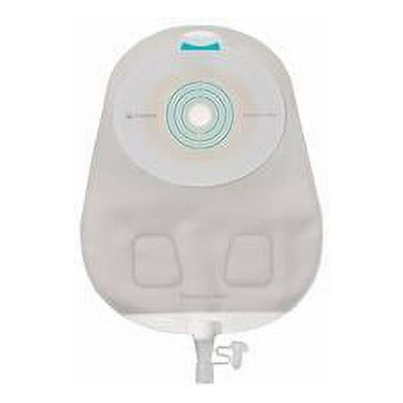 SenSura Mio One-Piece System Urostomy Pouch Maxi, 3/8 to 1-3/4 Inch Drainable Flat, Trim to Fit, Box of 10