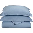 thumbnail image 1 of Microfiber King/ California King Duvet Cover Set Solid  Light Blue, 1 of 1