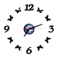 thumbnail image 4 of Herrnalise 3D DIY Frameless Wall Clock for LivingRoom Decor Large Modern Design Sticker Butterfly Clocks for Bedroom 3D Mirror Surface Wall Clocks Decoration Unique Stick on Wall Clocks, 4 of 8