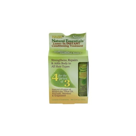 Inspired Beauty Brands Hask Natural Essentials Conditioning Treatment, 4 ea