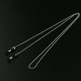 thumbnail image 3 of LOLIPPYY Back to School 1Pack Eyeglass Chain for Men Stainless Steel Non-slip String for Daily Use, 3 of 7