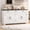 White-31, variant on 63" Large Buffet Cabinet with 4 Doors and 3 Drawers, Farmhouse Buffet Sideboard Cabinet with Storage, Coffee Bar Wine Bar for Dining Room, Living Room, Natural