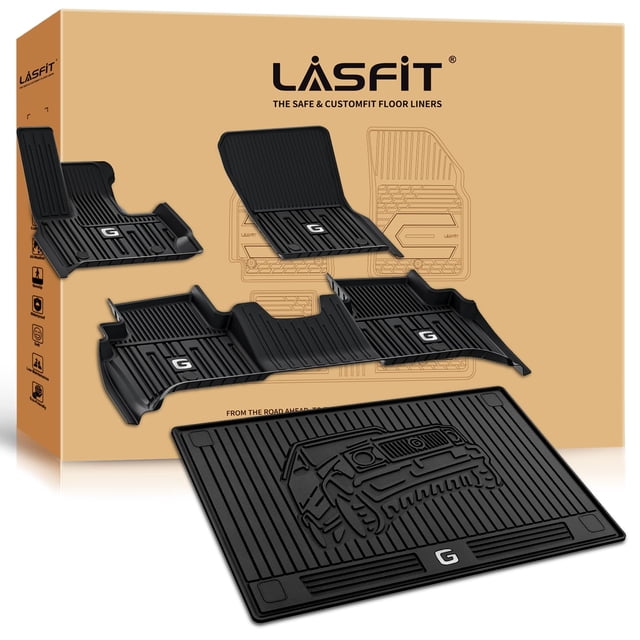Alfombrillas y alfombrillas para maletero LASFIT para Mercedes Benz Clase G