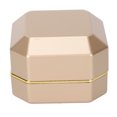 thumbnail image 1 of Caja de almacenamiento de joyería, caja de presentación de anillos, caja de almacenamiento de anillos iluminados flocados, vitrina de joyería ligera, ingeniería de precisión Jadeshay A, 1 of 8