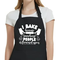 Funny Aprons for Women with Pockets, Cooking Baking Kitchen Apron Gifts for Mom Wife Birthday Mothers Day Christmas