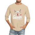thumbnail image 1 of Qiopertar Liquidation à Moins de 5$ Hommes Imprimé Col Rond Mode Décontractée Manches Courtes Blouses Chemises en Liquidation Accès Anticipé Offres, 1 of 4
