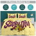 thumbnail image 6 of Scooby Doo Comforter Set 3 Pieces Quilt Cover Set Soft Bedding Sets for All Seasons (1 Comforter 79"x90", 2 Pillowcases), 6 of 8