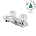 thumbnail image 2 of Pfister LG1435002 Pfirst Series 2-Handle 4" Centerset Bathroom Faucet with Acrylic Handles in Polished Chrome, 2 of 2