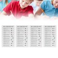 thumbnail image 5 of Tableau de Liste de Contrôle, 4 Pcs Tableau de Contrôle DIY pour Tâches, Tableau de Tâches pour Enfants, Design de Classe Mondiale, 5 of 5