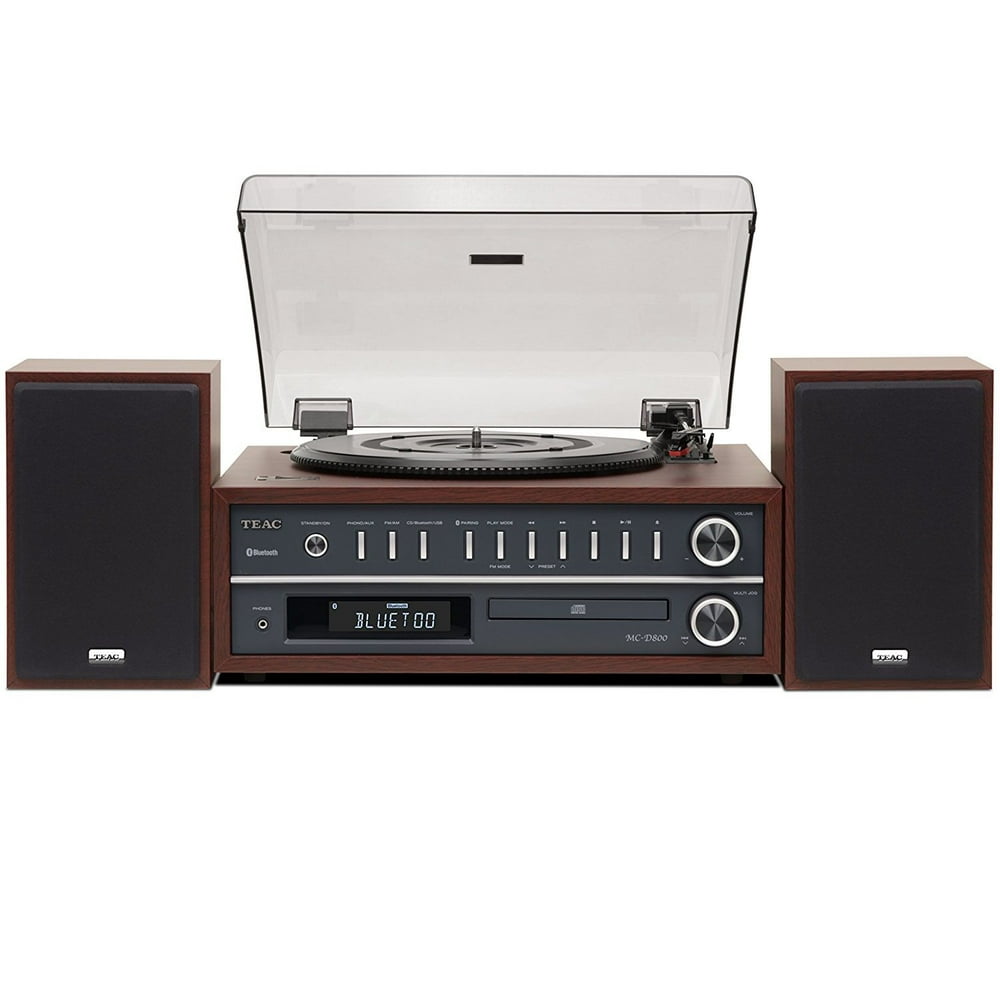 CERTIFIED REFURBSHED Teac MCD800CH AllInOne Turntable Speaker