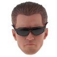 thumbnail image 2 of Escala 1/6 Modelo De Cabeza Masculina Con Forma De Cabeza Hermosa + Lentes Para Modelo Juego De Rol Marrón con gafas Sunnimix Figura de acción Escultura de cabeza, 2 of 8