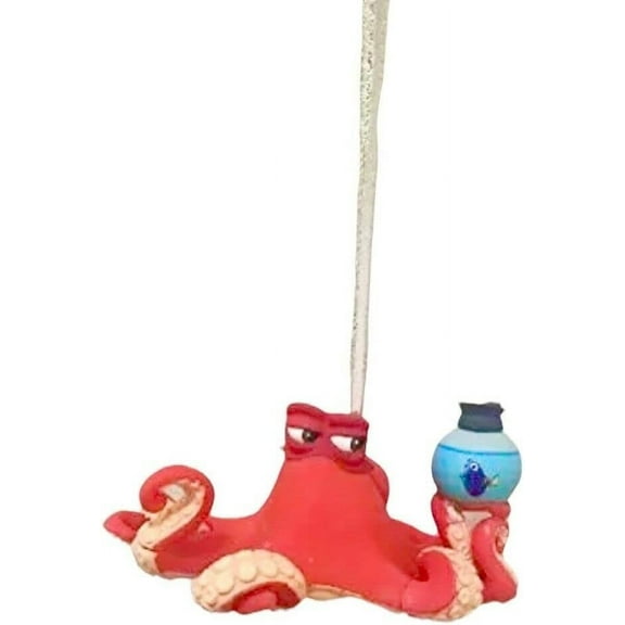 Hank Octopus Ornament PVC Figure 4" Figurine Charm Dangler New Rare