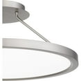 thumbnail image 4 of Quoizel Outskirts Integrated LED Brushed Nickel Semi-Flush Mount - Brushed Nickel, 4 of 8