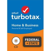 TurboTax Home and Business 2022 Tax Software - Physical Retail Box and Download