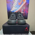 thumbnail image 2 of Ni - ke Ni - ke Air Jordan Retro 3 Black Cat 2025 CT8532-001 Men's Size 12 New In Box, 2 of 5
