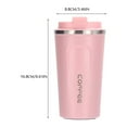 Travel Mug Insulated Coffee Cup With Leakproof Lid Vacuum Insulation