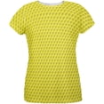thumbnail image 1 of Golf Ball Costume Yellow All Over Womens T-Shirt - Large, 1 of 2