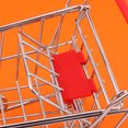 thumbnail image 4 of Shopping Trolley Mini Shopping Trolley Mini Supermarket Cart Shopping Handcart Shopping Utility Mini Shopping Trolley Supermarket Cart Pet Toy Bird  Intelligence Growth, 4 of 8