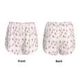 thumbnail image 6 of Goofa Tulips Flowers Printed Women 2 in 1 Running Shorts,Quick Dry Athletic Workout Shorts,High Waisted Athletic Shorts with Liner Pockets-Medium, 6 of 9